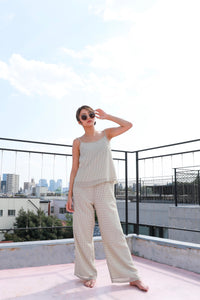 camisole chiffon tops/pants co-ords